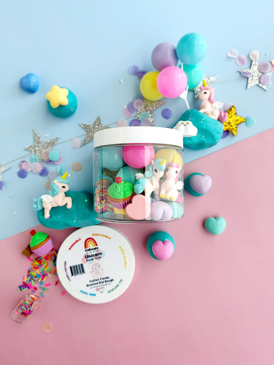 Unicorn Dough to Go Play Dough Jar