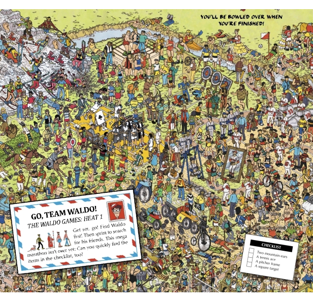 Where's Waldo? The Great Games Speed Search