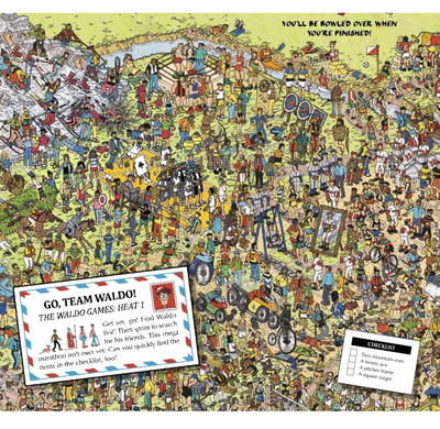 Where's Waldo? The Great Games Speed Search