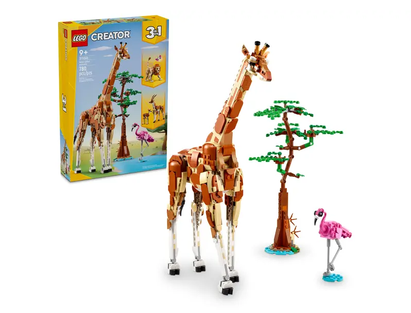 LEGO 3 in 1 Wild Safari Animals