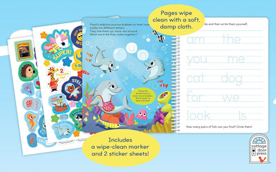 Write & Erase ABC & 123 Writing Activity Book
