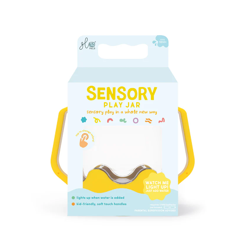Sensory Play Jar Yellow
