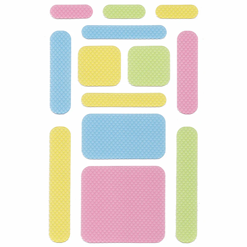 Zen Strips - Bumpy Pastel 13 Piece Anywhere Strips