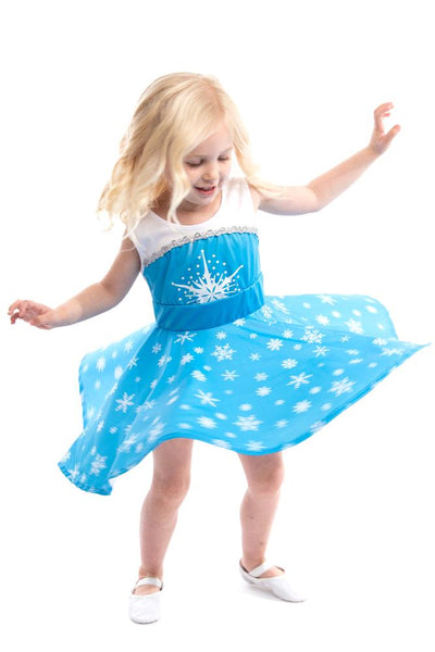 Elsa Twirl Dress- Size 2
