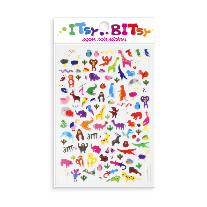 Itsy Bitsy Stickers- Jungle Pals