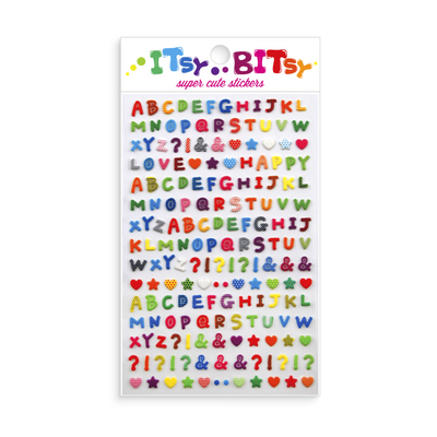 Itsy Bitsy Stickers- Pattern Alphabet