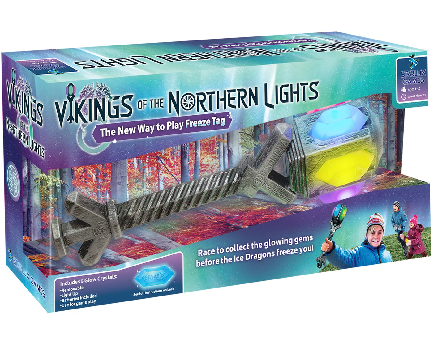 Vikings of the Northern Lights Freeze Tag Game