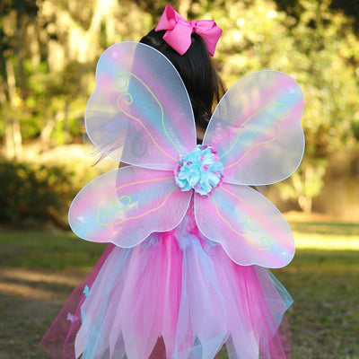 Butterfly Dress + Wings & Wand