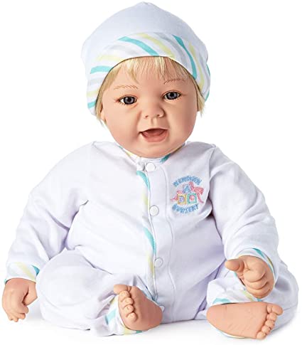 19” Realistic Baby Doll Sweet Baby Blue Eyes/Blonde Hair