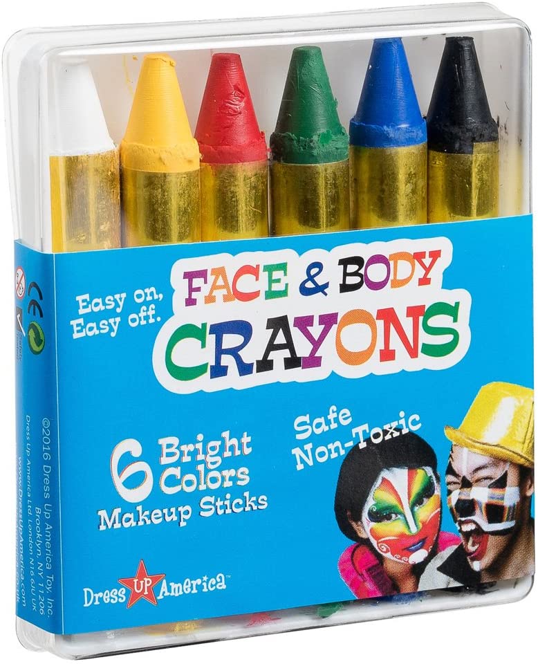 6 Color Face Paint Set