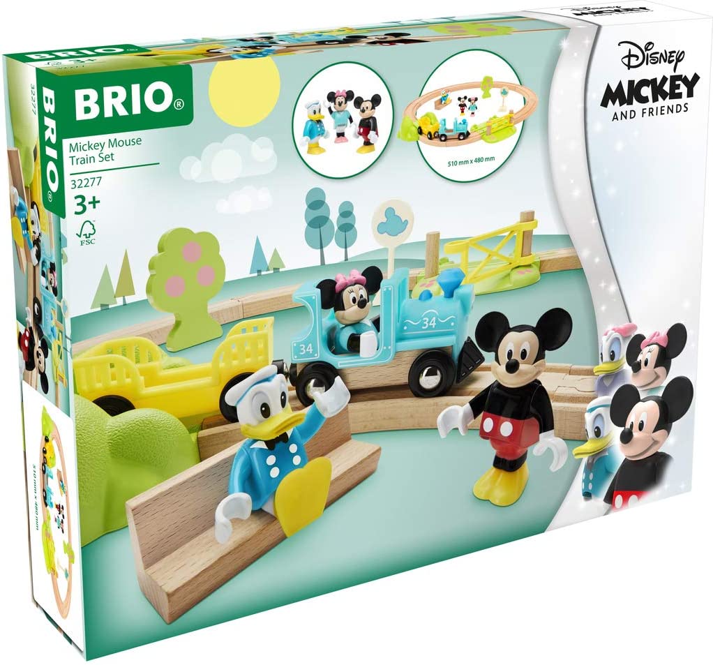 BRIO Mickey Mouse and Friends Train Set