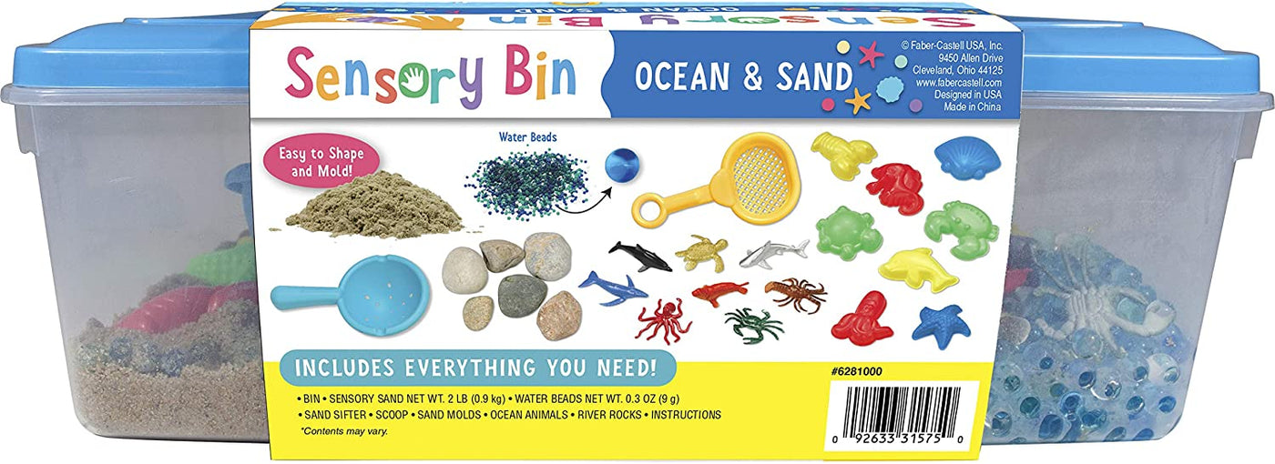 Sensory Bin - Ocean & Sand