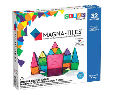Magnatiles Translucent 32 Pieces