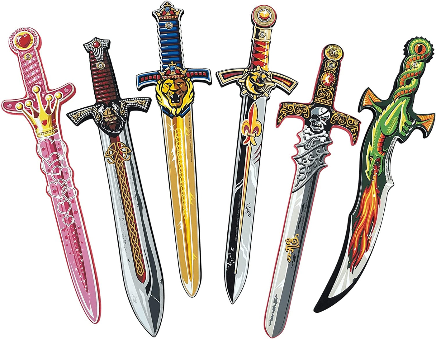Foam Swords - 6 to Choose From!