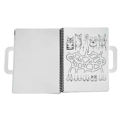 Mini Funny Mat Travel book Which Way Mazes and coloring