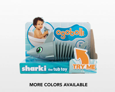 OgoBolli Sharki Tub Toy- 3 Colors to Choose from!