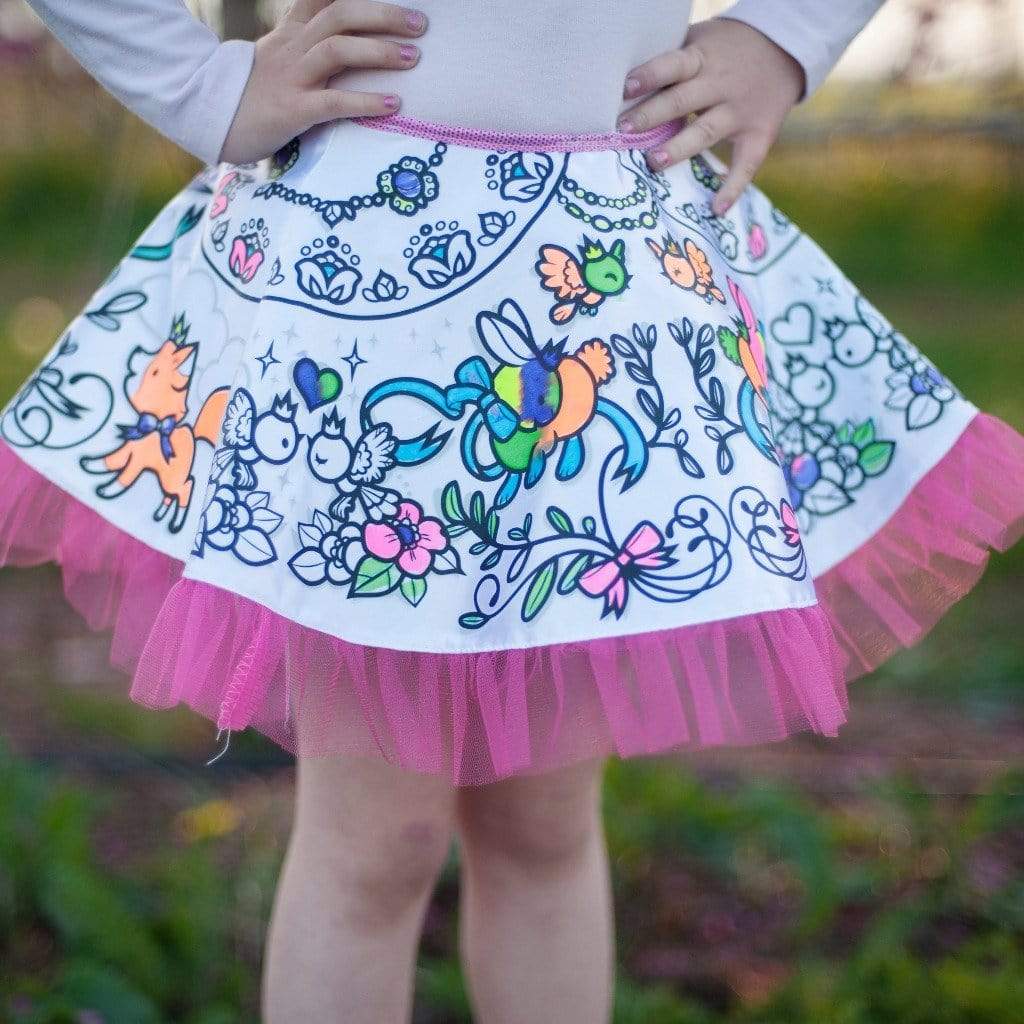Color-In Skirt