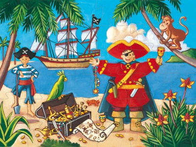 Pirate & Treasure Puzzle