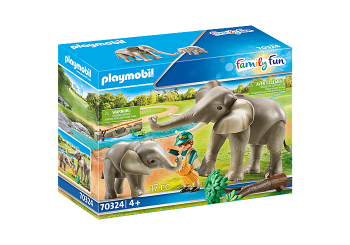 Playmobil Elephant Habitat-Ages 4+!