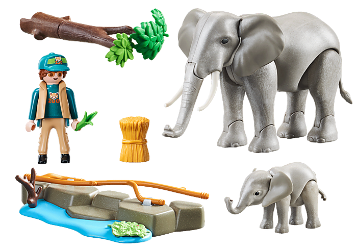 Playmobil Elephant Habitat-Ages 4+!