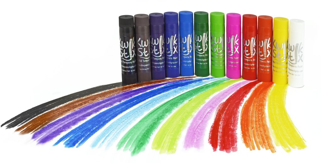 Kwikstix Paint Sticks-12 Count Classic Colors