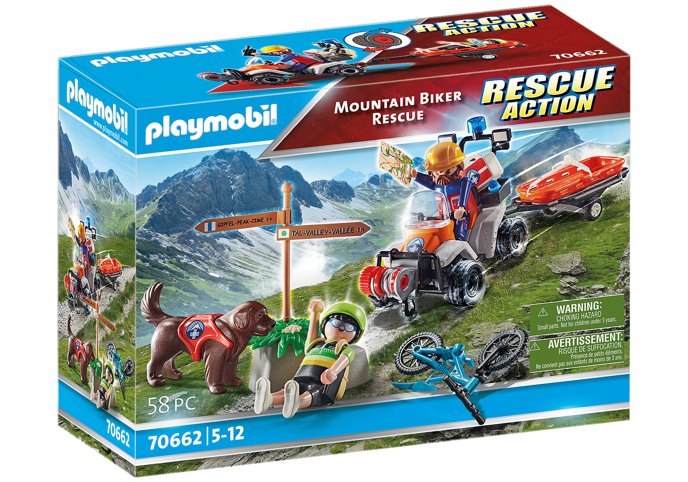 Playmobil Mountain Biker Rescue