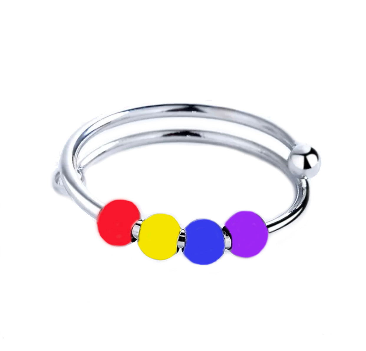 Fidget Ring Rainbow