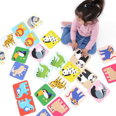 Suuuper Size Memory Game Wild Animals