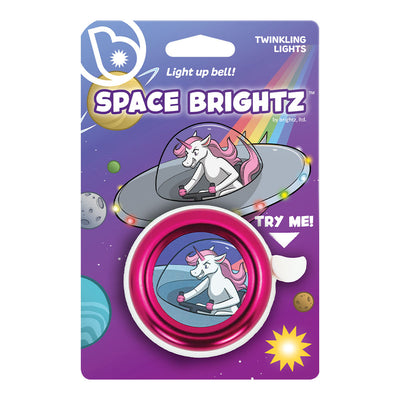 SpaceBrightz Pink Unicorn Bell Color Changing Lights
