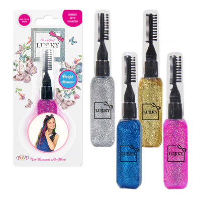 Hair Mascara Glitter- Click to Pick Your Color!