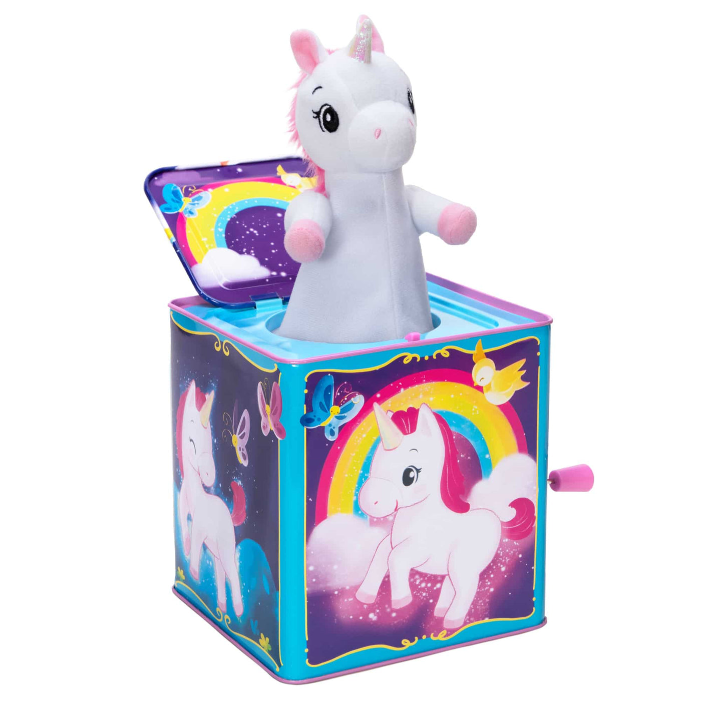 Unicorn Pop & Glow Jack-in-the-Box