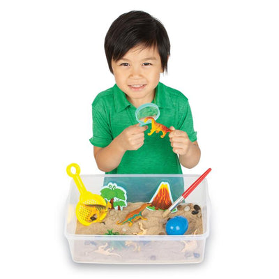 Sensory Bin- Dinosaur Dig