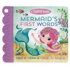 Tuffy Teether Book: Mermaid's First Words