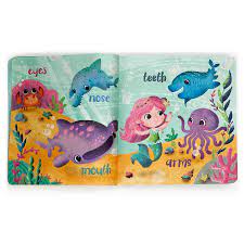 Tuffy Teether Book: Mermaid's First Words
