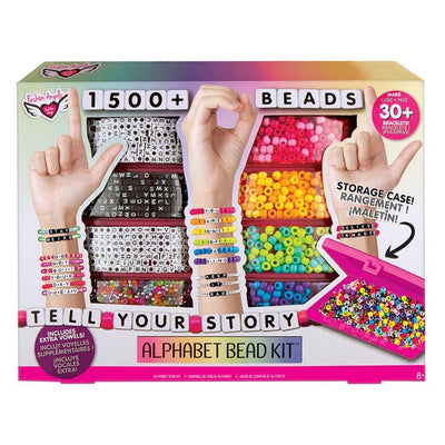 Tell Your Story Alphabet Bead Set (1500+ Beads)