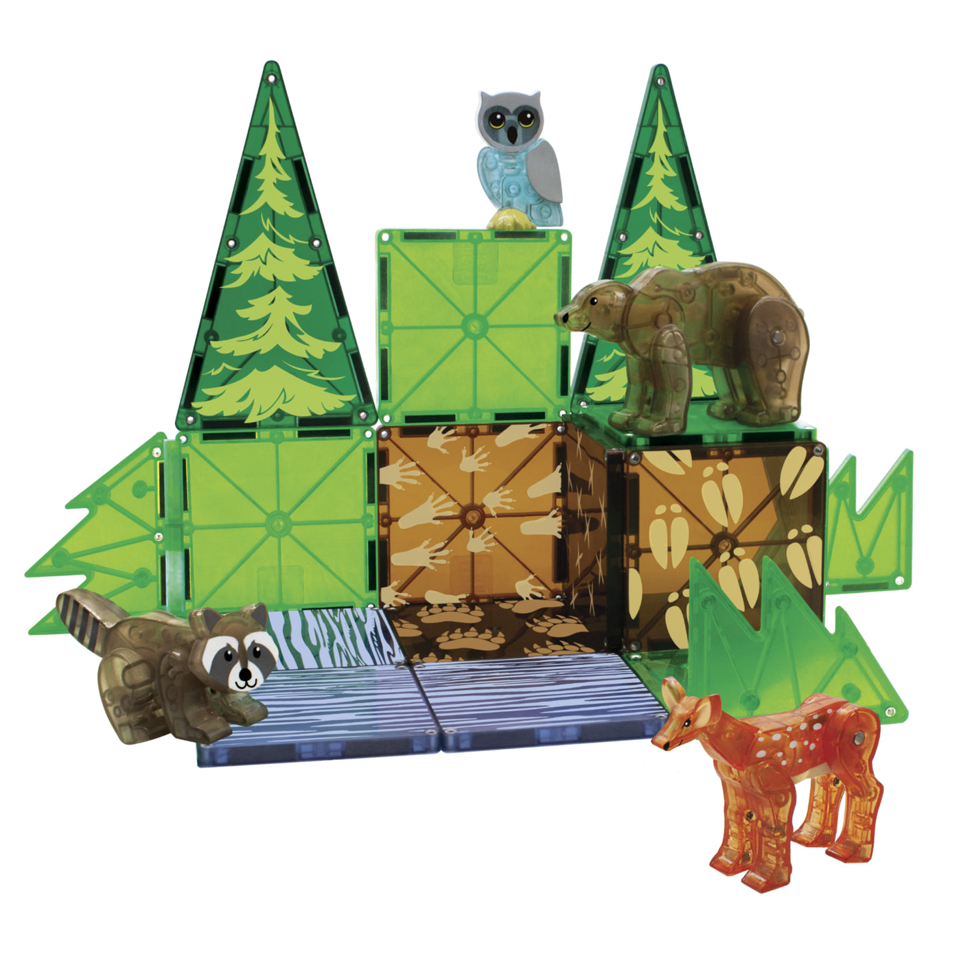 MagnaTiles Forest Animals 25-Piece Set