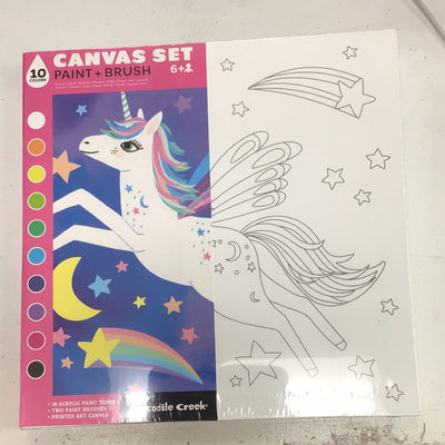 Unicorn Paint & Brush Set