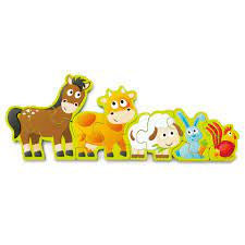 Numbers & Farm Animals Puzzle