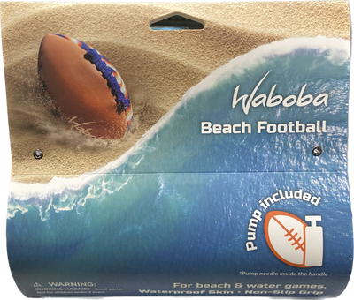 9" Beach Football with Pump