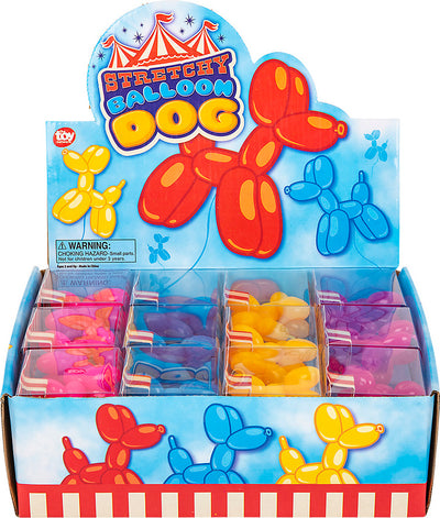 Individually Boxed Stretchy Balloon Dogs