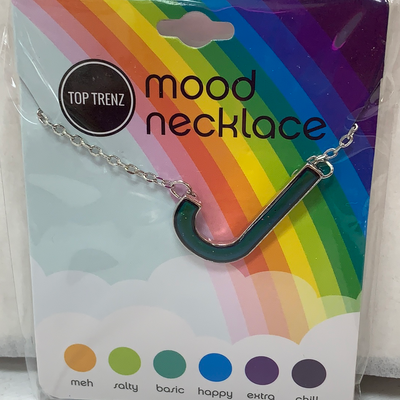Mood Changing Initial Necklace-Click to pick your Letter!