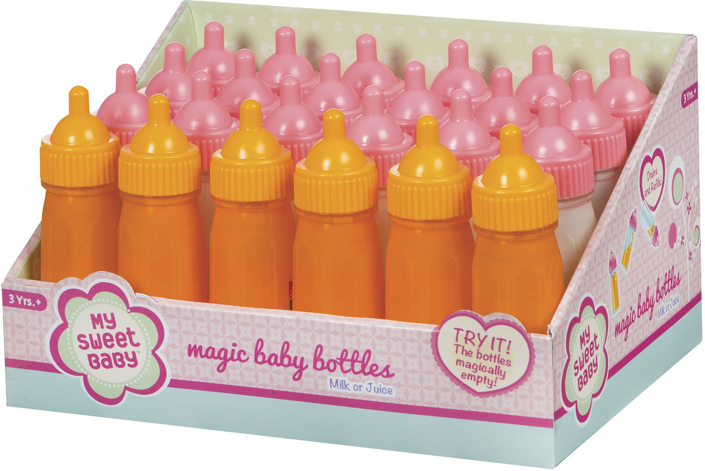Magic Baby Bottles - Milk or Orange Juice