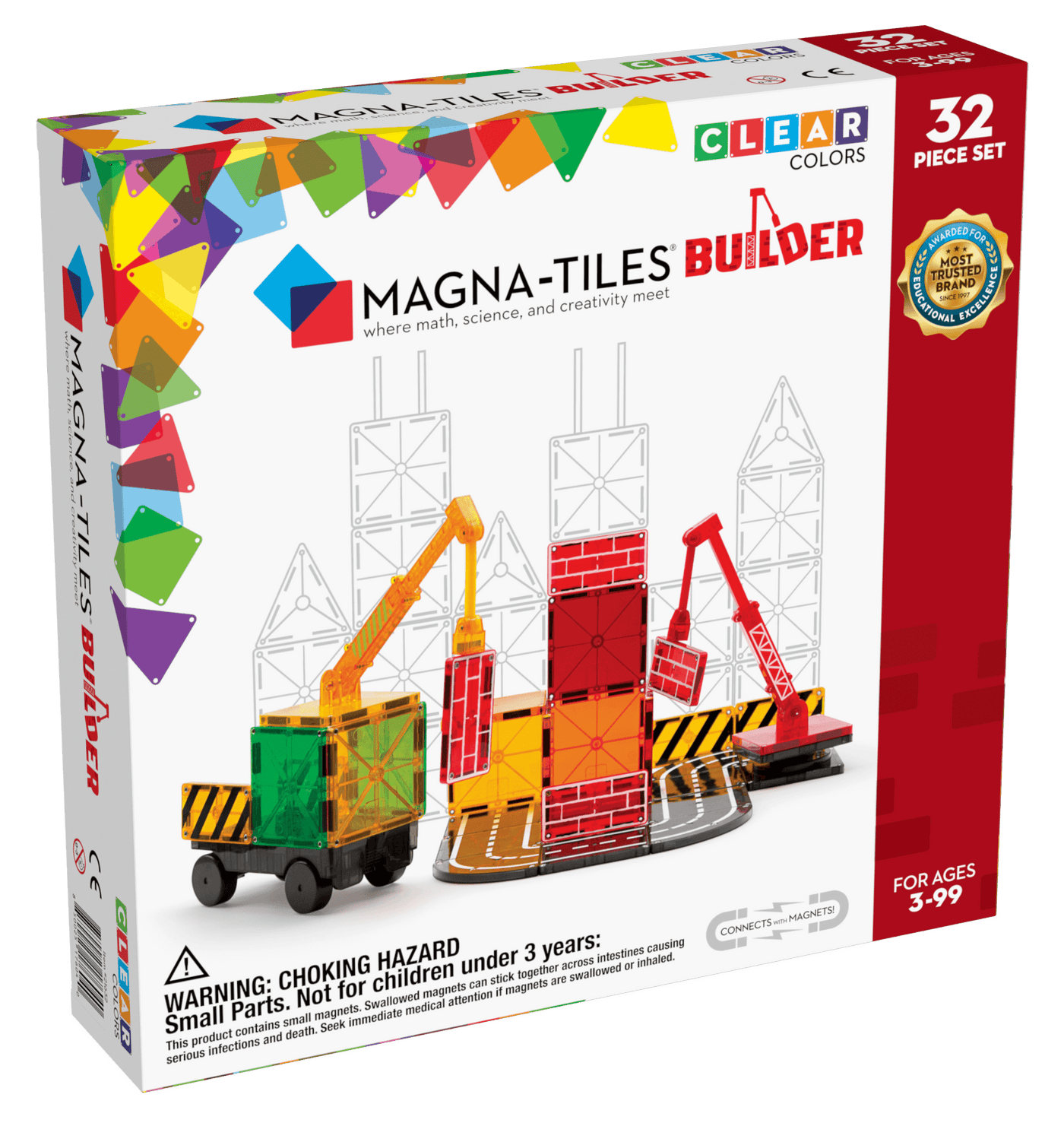 Magna-Tiles Builder 32 pc set