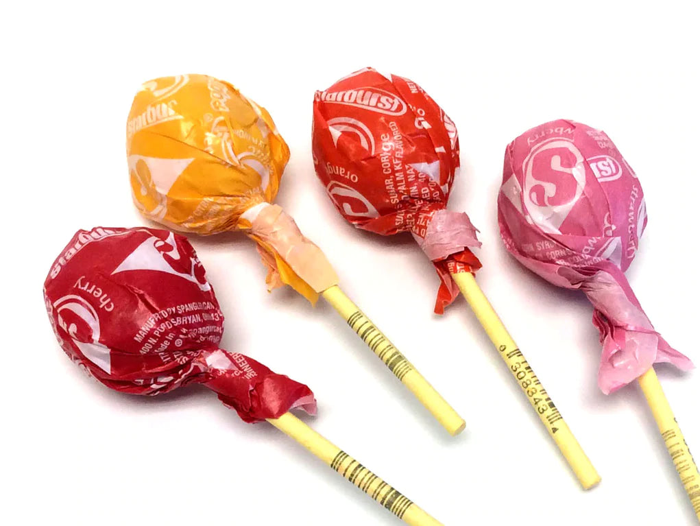 Starburst Lollipops
