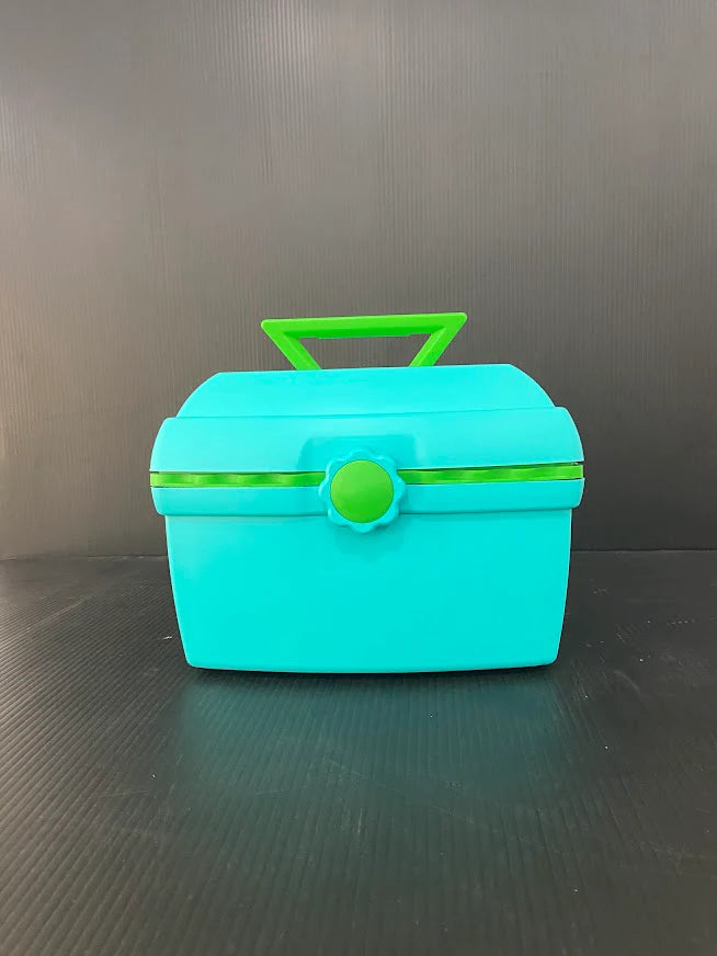 Personalized Vanity Case - Teal